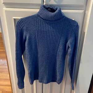 Sundance Blue Turtleneck Sweater